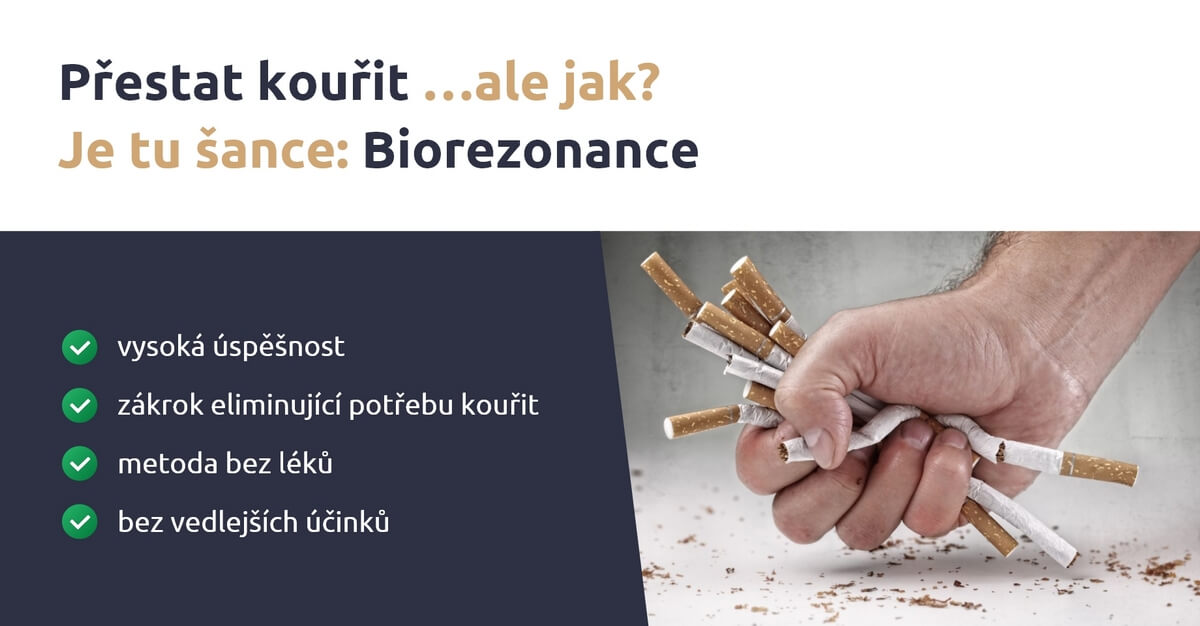 Přestat kouřit... ale jak? Je tu šance: Biorezonance Přestat kouřit... ale jak? Je tu šance: Biorezonance